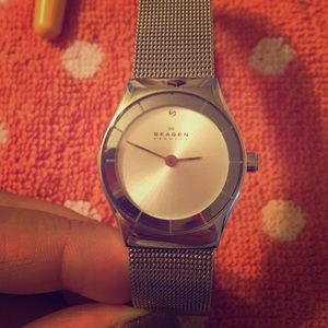 SALE SKAGEN//Mesh silver watch